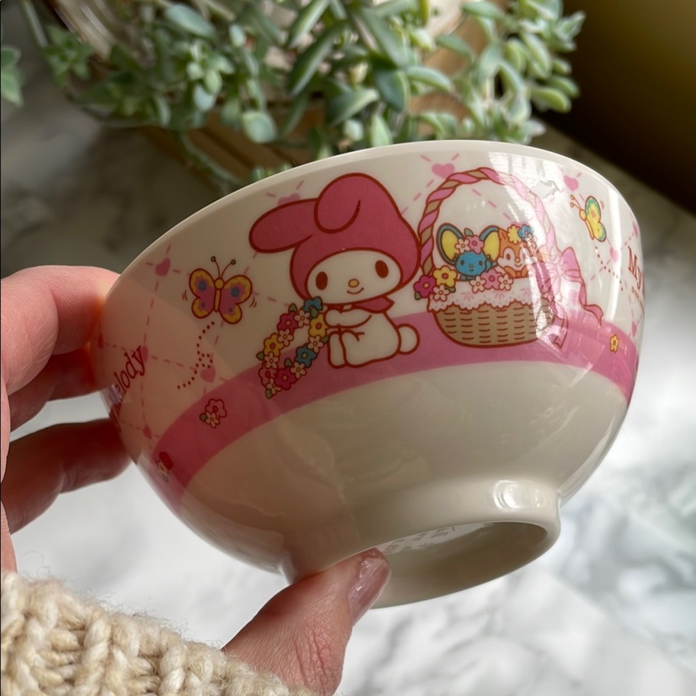 Sanrio 20015 My Melody Spring flowers cottage core - rice bowl / trinket bowl